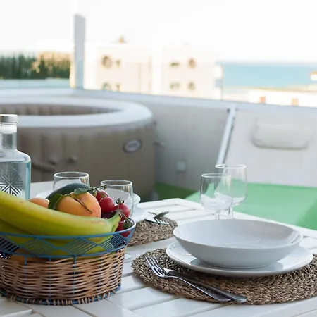 Appartamento La Terrazza Jfk- Vista Mare 5 Min Dal Centro