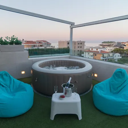 La Terrazza Jfk- Vista Mare 5 Min Dal Centro Lejlighed *