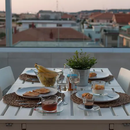 Apartmán La Terrazza Jfk- Vista Mare 5 Min Dal Centro