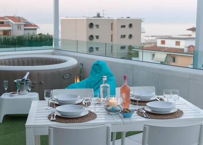 La Terrazza Jfk- Vista Mare 5 Min Dal Centro Daire *